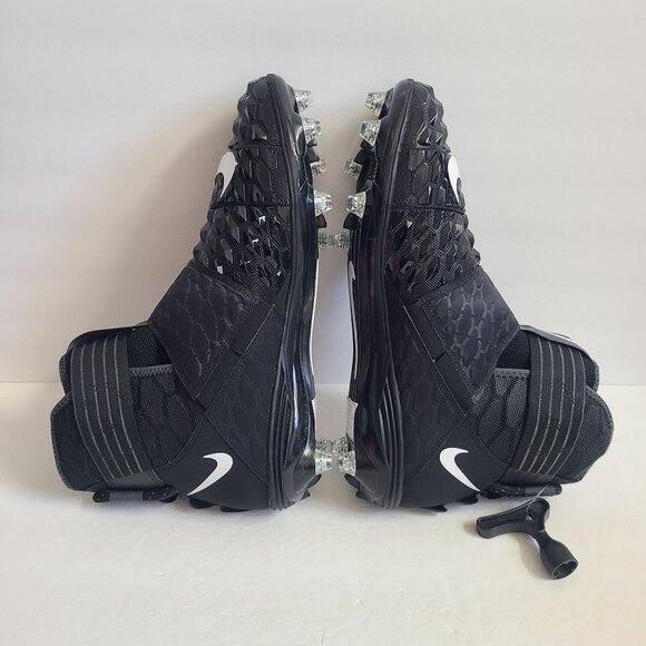 NEW Nike Force Savage Elite 2 TD Football Cleats CI1710-001 Size 14 Black